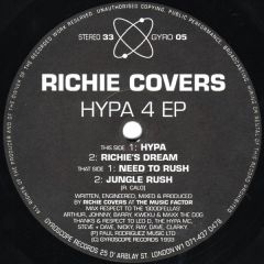 Richie Covers - Richie Covers - Hypa 4 EP - Gyroscope
