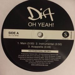 DIA - DIA - Oh Yeah! - Sotti Records
