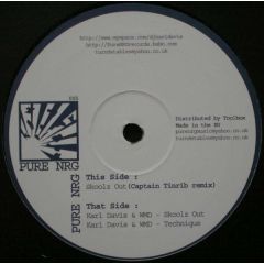Karl Davis & Wmd - Karl Davis & Wmd - Skoolz Out - Pure Nrg