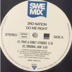 3rd Nation - 3rd Nation - Do Me Right - Swemix