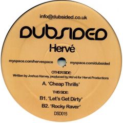 Hervé - Hervé - Cheap Thrills - Dubsided