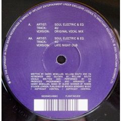 Soul Electric Feat.Eq - Soul Electric Feat.Eq - 4 U - Inflight Ent