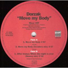 Dorzak - Dorzak - Move My Body - Fnac Music Dance Division