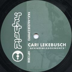Cari Lekebusch - Cari Lekebusch - Acknowledgements - H Production