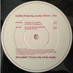 Da Mob & Jocelyn Brown - Da Mob & Jocelyn Brown - FUN - Incredible