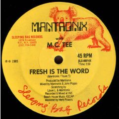 Mantronix - Mantronix - Fresh Is The Word - Sleeping Bag