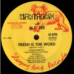 Mantronix - Fresh Is The Word - Sleeping Bag Re-Press