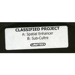 Classified Project - Classified Project - Spatial Enhancer - Alien Recordings