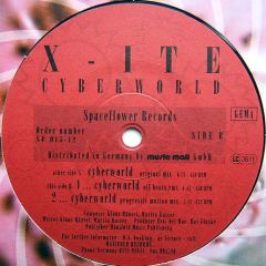 X-Ite - X-Ite - Cyberworld - Spaceflower Records