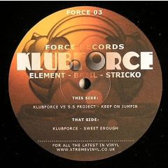 Klubforce Vs S.S Project - Klubforce Vs S.S Project - Keep On Jumpin - Force Records 3