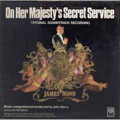 John Barry - John Barry - On Her Majesty's Secret Service (Original Motion Picture Soundtrack) - United Artists Records