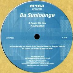 Da Sunlounge - Da Sunlounge - Count On You - Myna