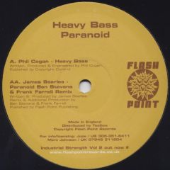 Phil Cogan / James Searles - Phil Cogan / James Searles - Heavy Bass / Paranoid - Flashpoint Records