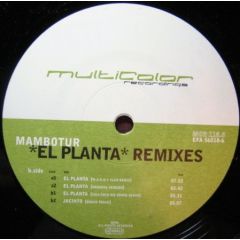 Mambotur - Mambotur - El Planta (Remixes) - Multicolor