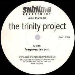 The Trinity Project - The Trinity Project - Frequencies / Mindgate - Sublime Management