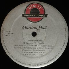 Martina Hall & Gusto - Martina Hall & Gusto - Happy To Enjoy / Revenge - Dig It International