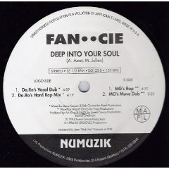Fan..Cie - Fan..Cie - Deep Into Your Soul - Numuzik