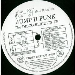 Jump Ii Funk - Jump Ii Funk - The Disco Biscuits EP - Equation