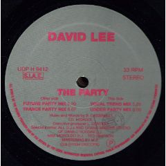 David Lee - David Lee - The Party - UDP Happy