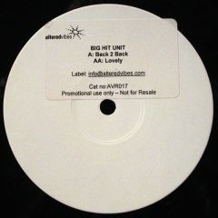 The Vanishing System - The Vanishing System - Back 2 Back - Altered Vibes