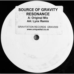 Source Of Gravity - Source Of Gravity - Resonance - Gravitation
