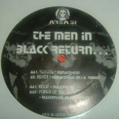 Menace & Usd / Mastervibe - Menace & Usd / Mastervibe - The Men In Black Return. . . - Area 51 Recordings