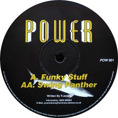 MC Power - MC Power - Funky Stuff / Swing Panther - Power Records