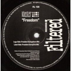 Kluster - Kluster - Freedom - Filtered Records