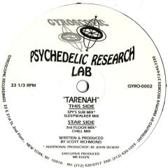 Psychedelic Research Lab - Psychedelic Research Lab - Tarenah - Gyroscopic Recordings