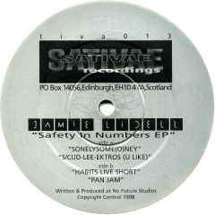 Jamie Lidell - Jamie Lidell - Safety In Numbers EP - Sativae