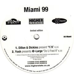 Higher State Records Present - Higher State Records Present - Miami 99 Sampler - Higher State