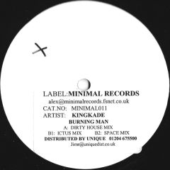 Kingkade - Kingkade - Burning Man - Minimal