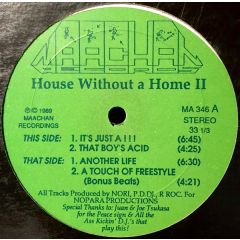 House Without A Home - House Without A Home - Volume 2 - Maachan Records