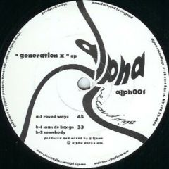 G Flame  - G Flame  - Generation X EP - Alpha 001