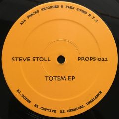 Steve Stoll - Steve Stoll - Totem EP - Proper N.Y.C.
