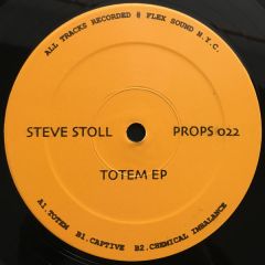 Steve Stoll - Steve Stoll - Totem EP - Proper N.Y.C.