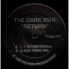 The Dark Man - The Dark Man - Return - Proper N.Y.C.
