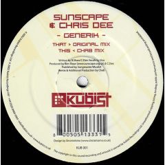 Sunscape & Chris Dee - Sunscape & Chris Dee - Generik - Kubist