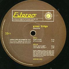 Green Fridge - Green Fridge - You 2 Nite - Estereo