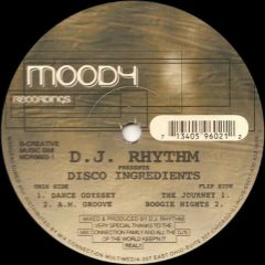 DJ Rhythm  - DJ Rhythm  - Disco Ingredients - Moody Recordings