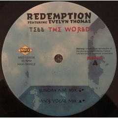 Redemption - Redemption - Tell The World - 	Max Music