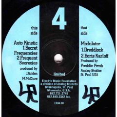 Auto Kinetic / Modulator - Auto Kinetic / Modulator - Secret Frequencies / Dreddlock - Electric Music Foundation
