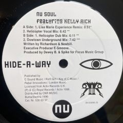 NU Soul Featuring Kelli Rich - NU Soul Featuring Kelli Rich - Hide-A-Way - Royal Records