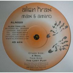 Max & Amino - Max & Amino - 4 Real - Alien Trax