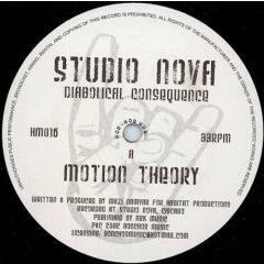 Studio Nova - Studio Nova - Diabolical Consequence - Honchos Music