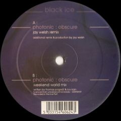 Photonic - Photonic - Obscure (Remixes) - Black Ice