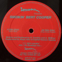 Smokin Bert Cooper - Don't Stop - Smokin