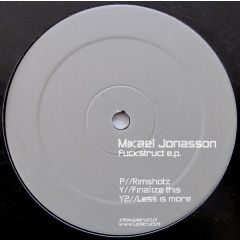 Mikael Jonasson - Mikael Jonasson - Fuckstruct EP - Upstruct