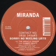 Miranda - Miranda - The Miracle Maker - Liquid Wax