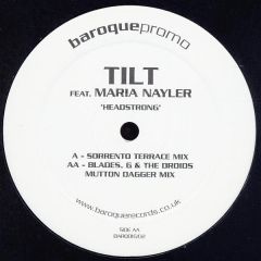 Tilt Feat. Maria Nayler - Tilt Feat. Maria Nayler - Headstrong - Baroque Records